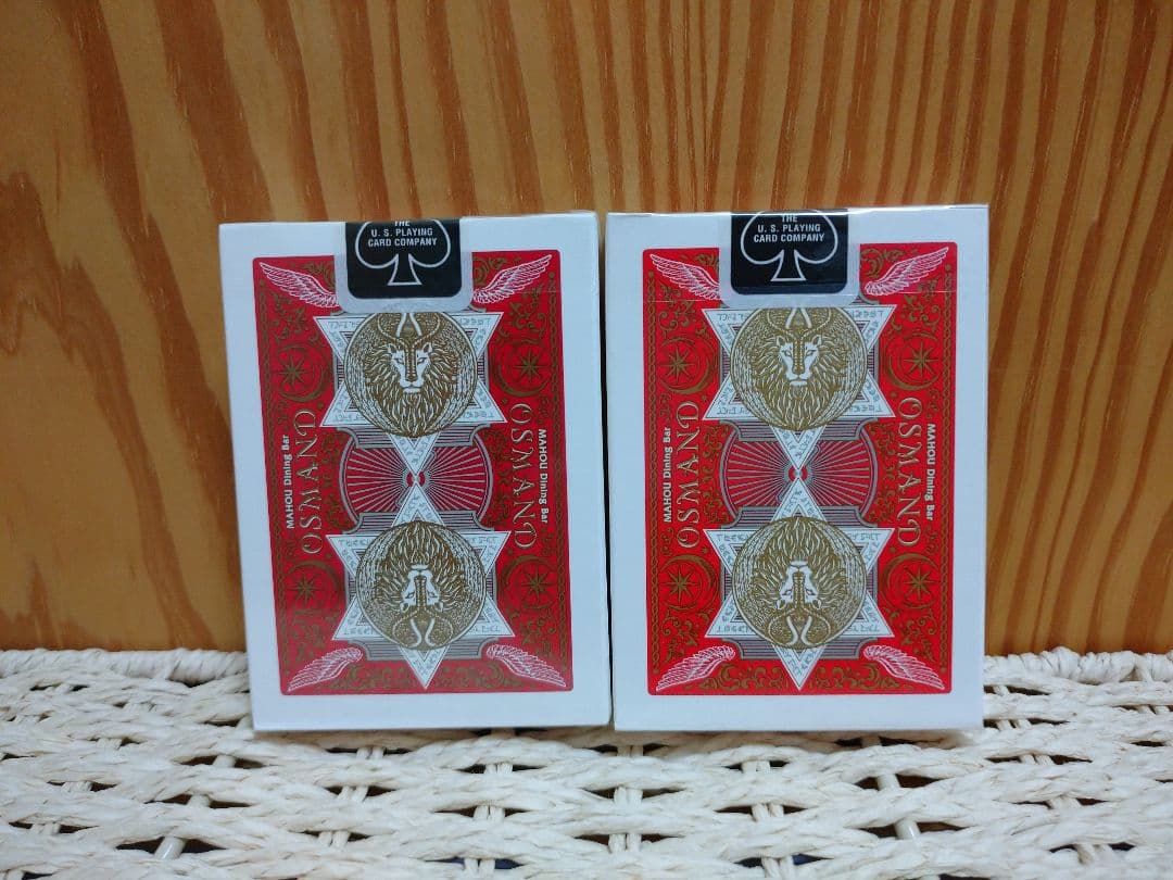 新品未使用・未開封】BICYCLE OSMAND V2・赤デック 2種類 - メルカリ