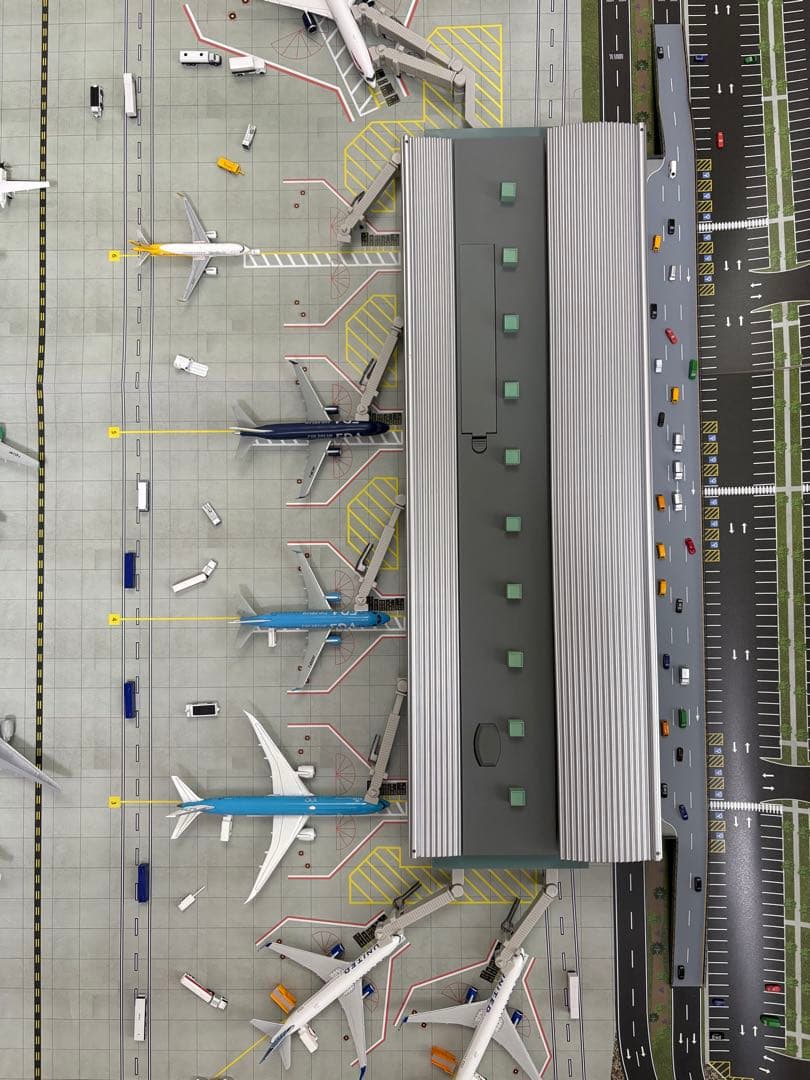 ①GJARPTB2 空港ターミナルビル ②GJAPS006 専用マット セット