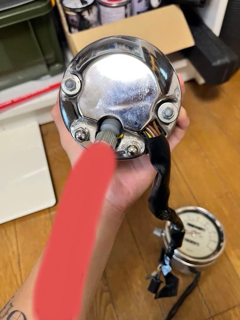 93年式SR400純正スピードメーター・タコメーターセット