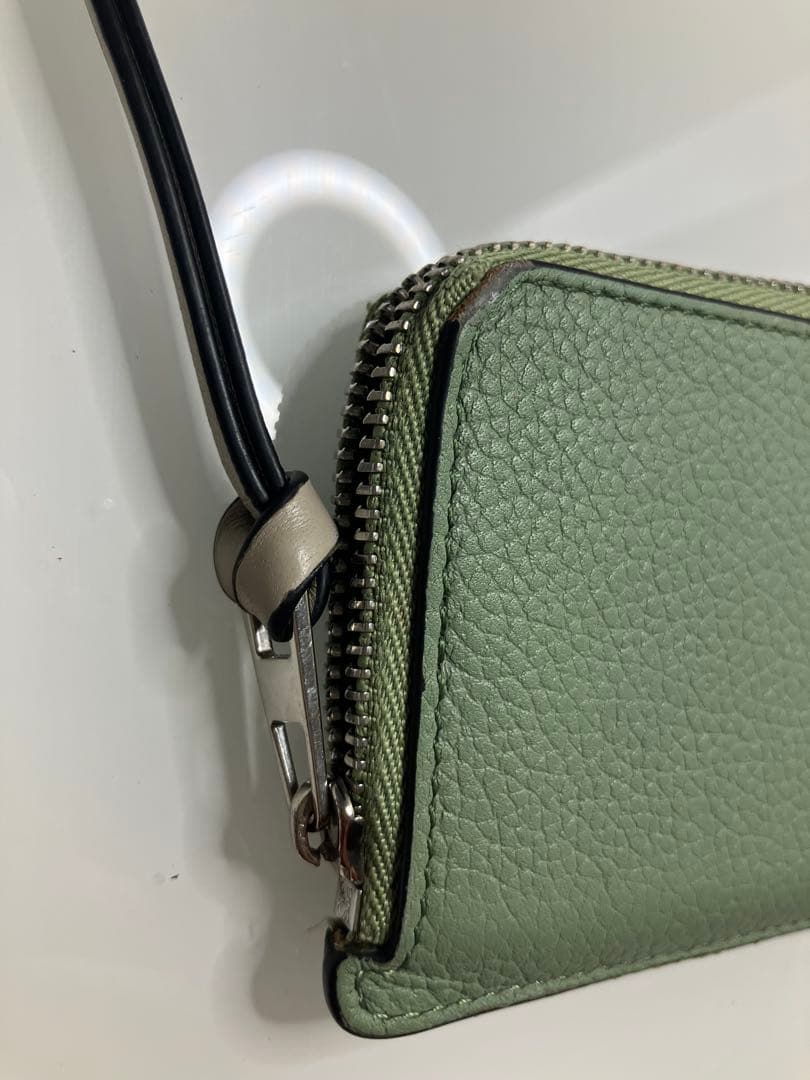 タ*マ様 LOEWE レザー ケース 緑茶色【おまけ付】