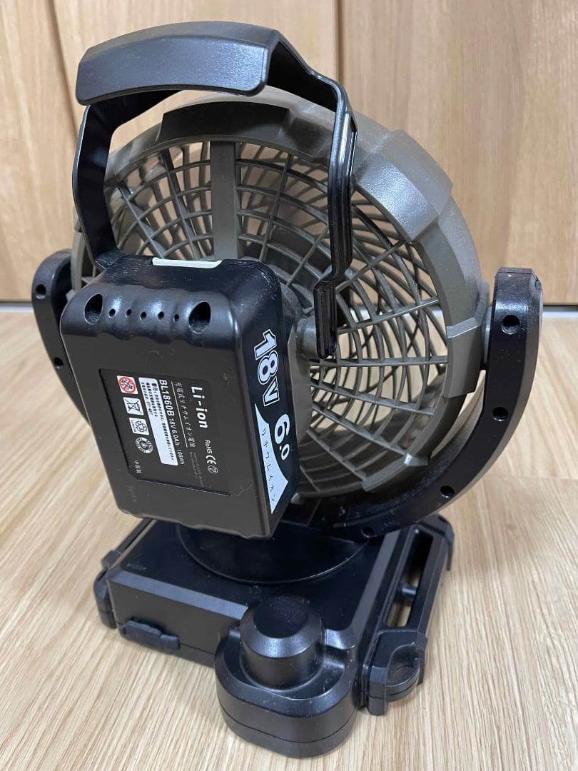 【美品】【バッテリー付】スノーピークフィールドファンMKT-102 扇風機マキタ