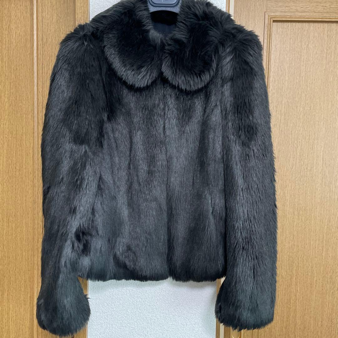 EMPORIO ARMANI フェイクファージャケット