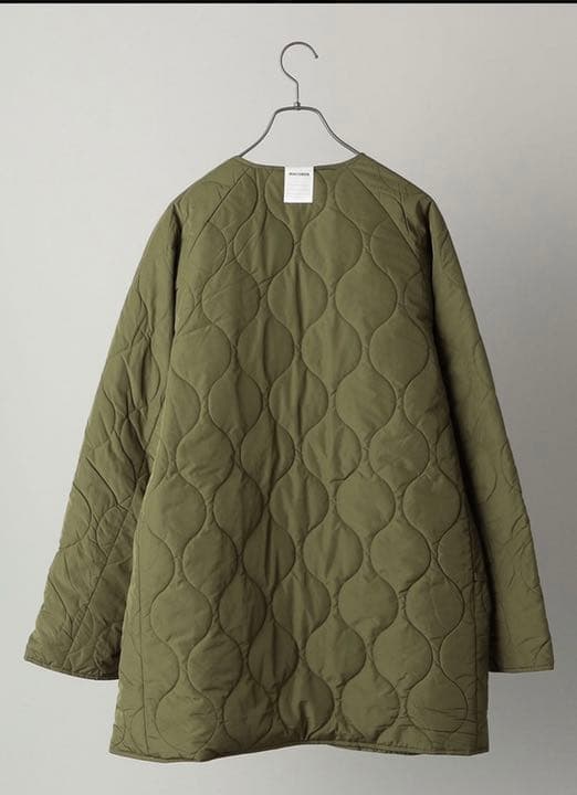 【SHIPS別注】MACOBER:ミリタリー キルティング ジャケット