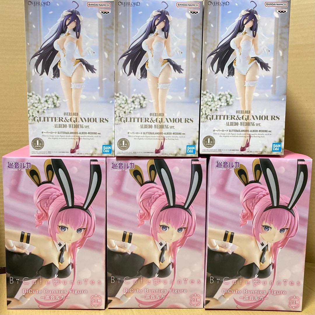 未開封30点】美少女フィギュア まとめ売り アルベド ルカ フリーレン