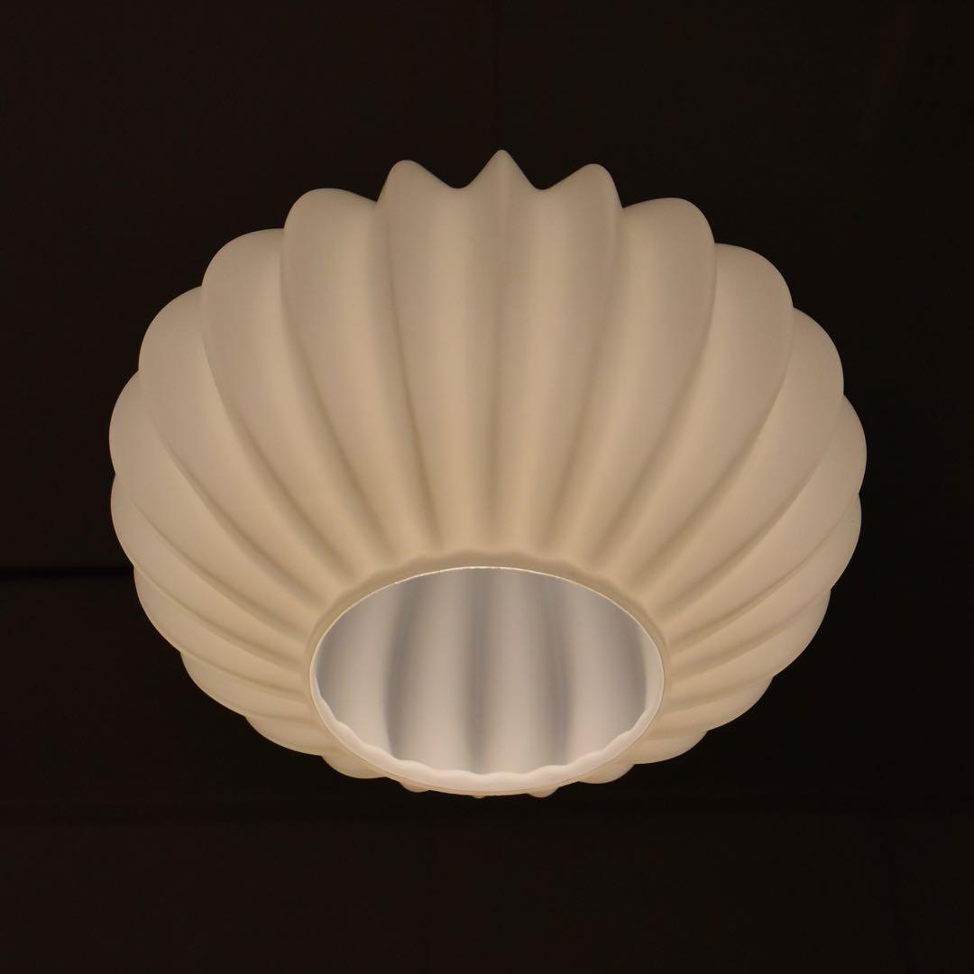 ヤマギワ照明乳白ガラスヴィンテージIKG