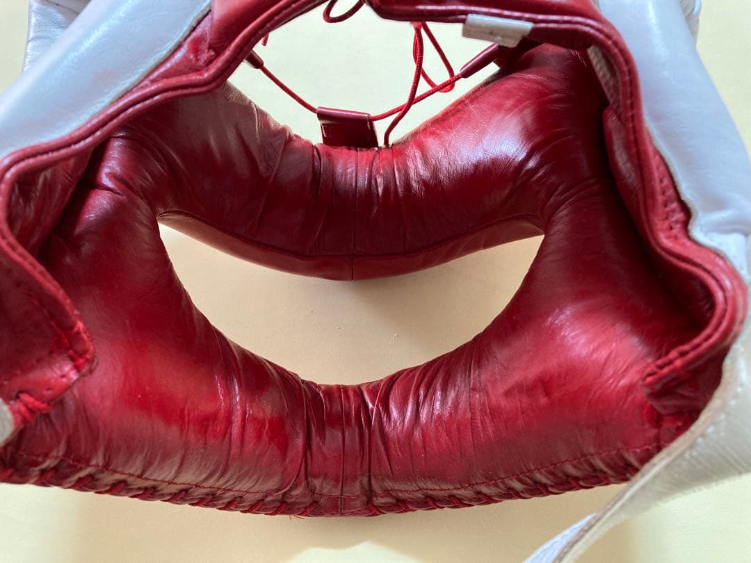 EVERLAST ヘッドギア MX メキシカンレザー 本革 Lサイズ