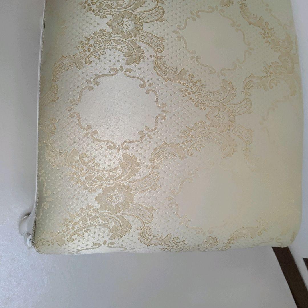 ホワイト 猫脚スツール ロココ調 アンティーク