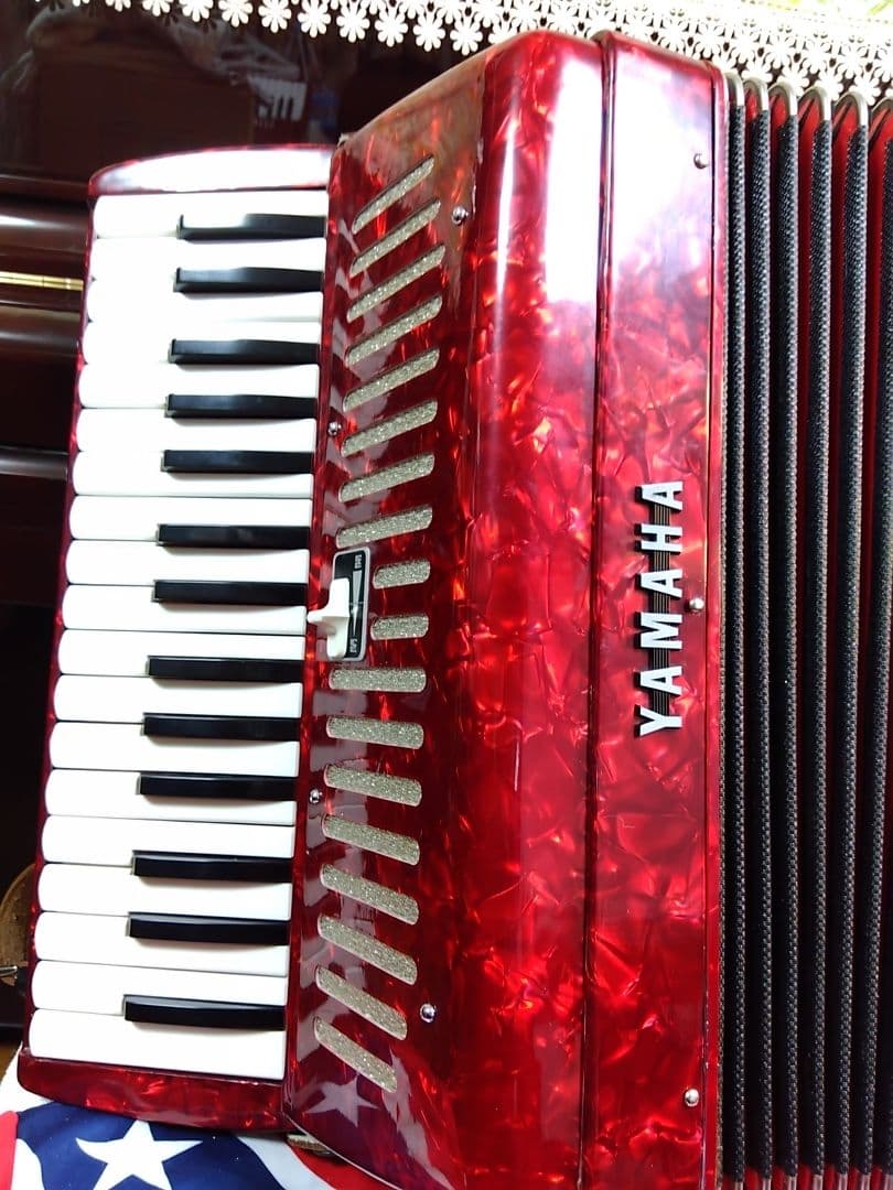 整備済即演奏可】Yamaha ソプラノ アコーディオン S-32 32鍵