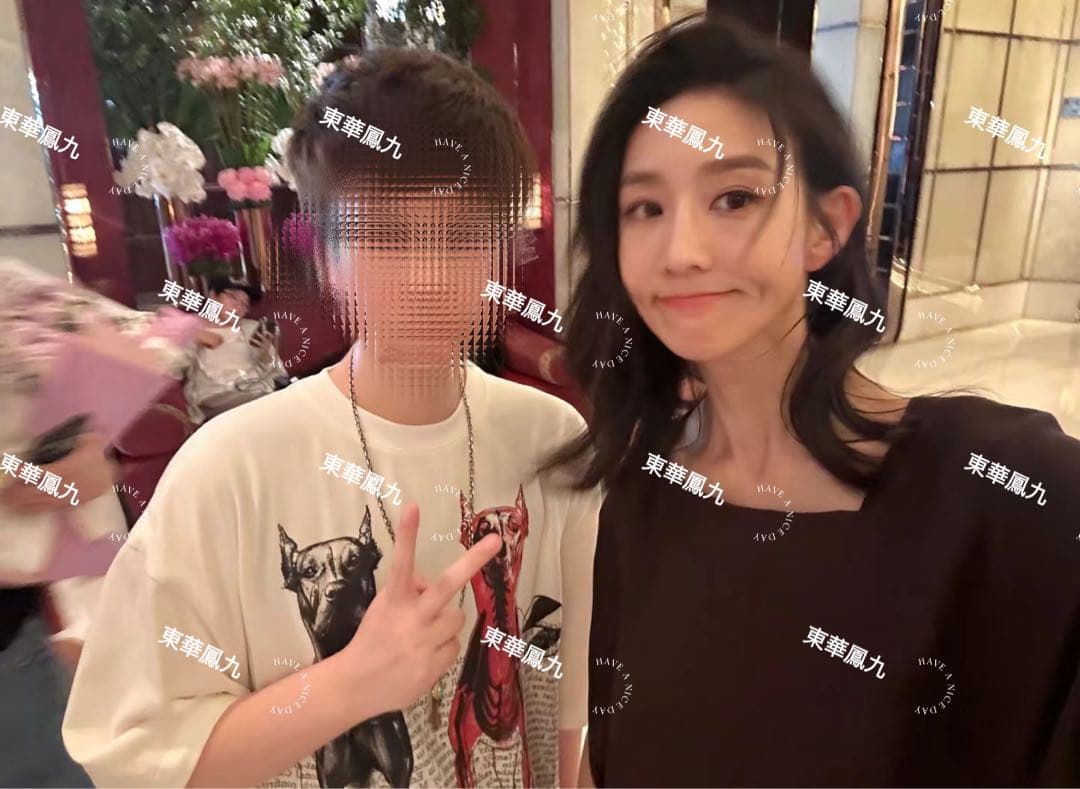 確認用：梓渝 田栩宁 ドラマ「逆愛」宣伝直筆サイン 鑑定バージョン（追記あり)