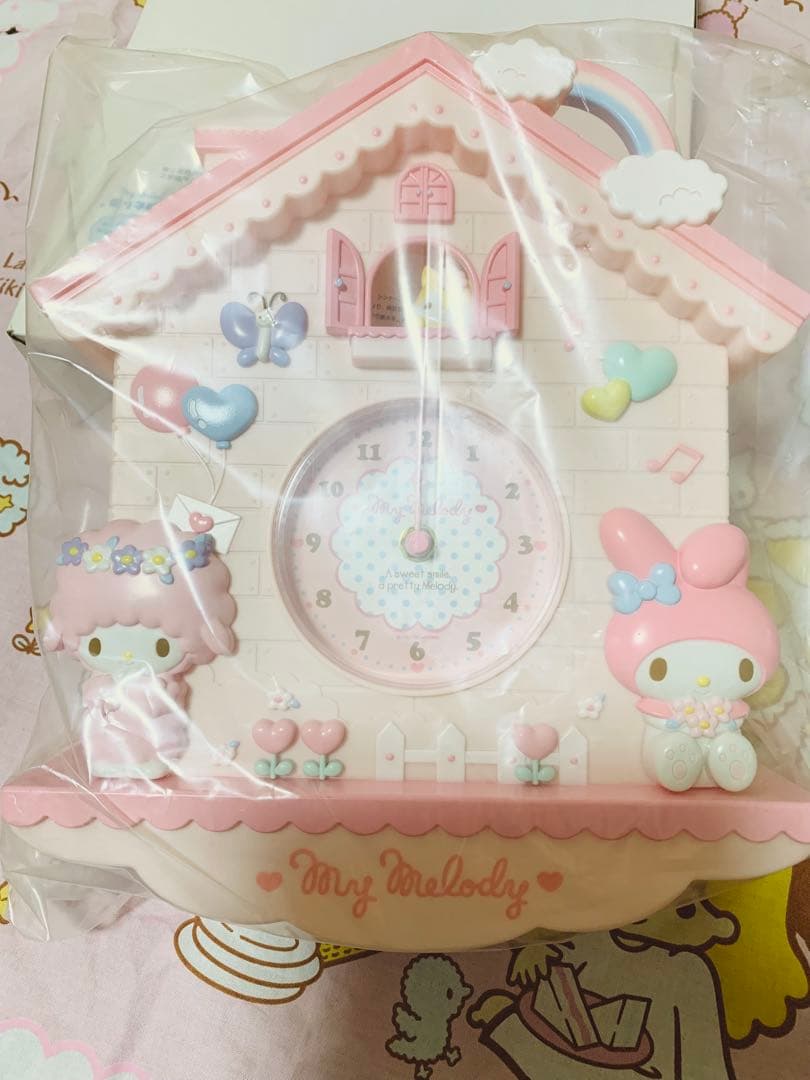 マイメロディ マイスウィートピアノ 振り子時計