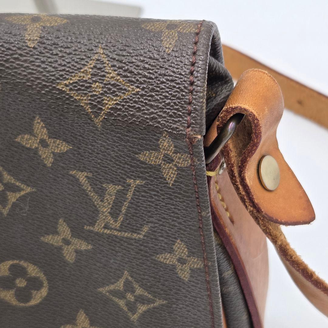 【良品】ルイ・ヴィトン モノグラム カルトシエール ブラウン ショルダーバッグ