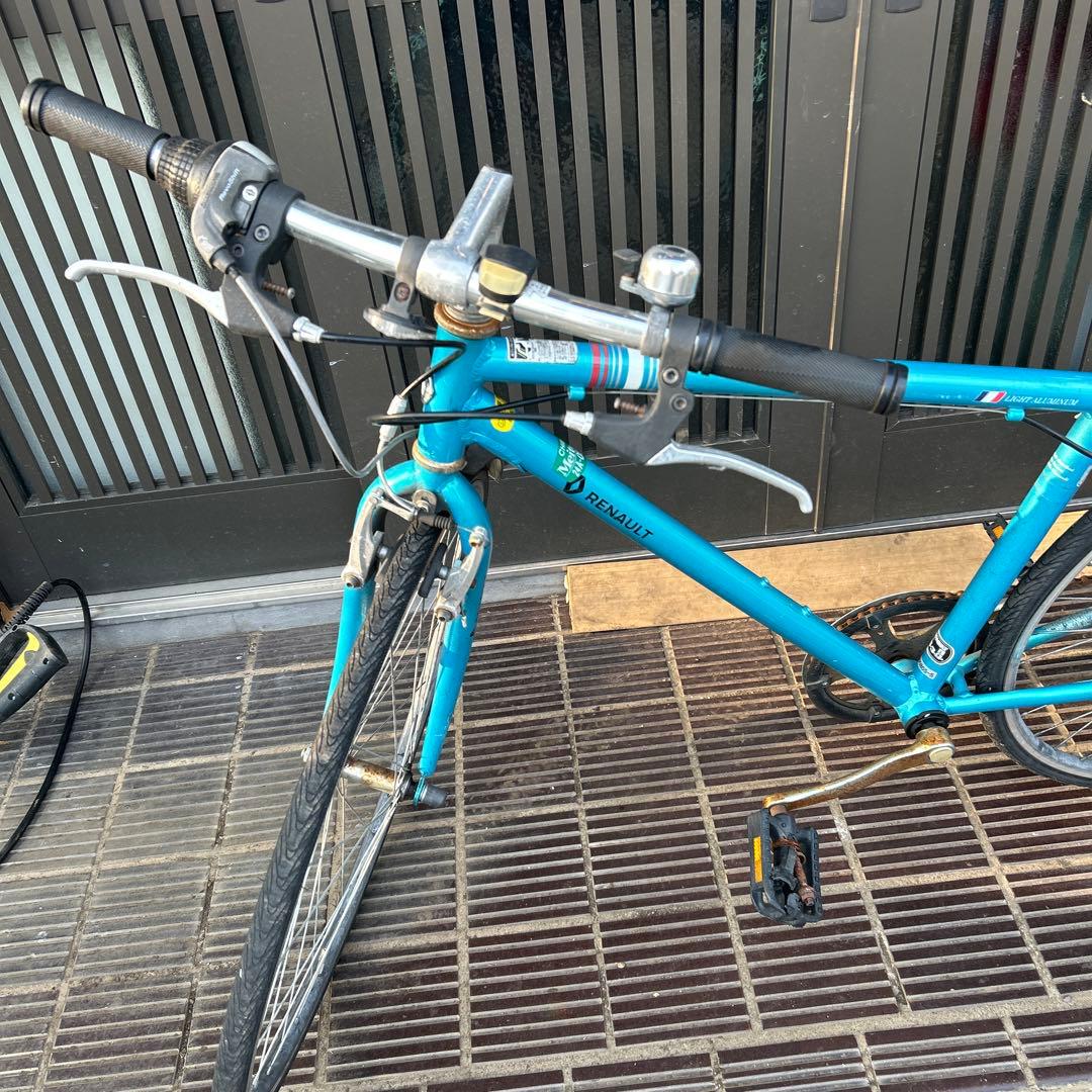 引取限定 千葉県市原 ルノークロスバイク アルミフレーム