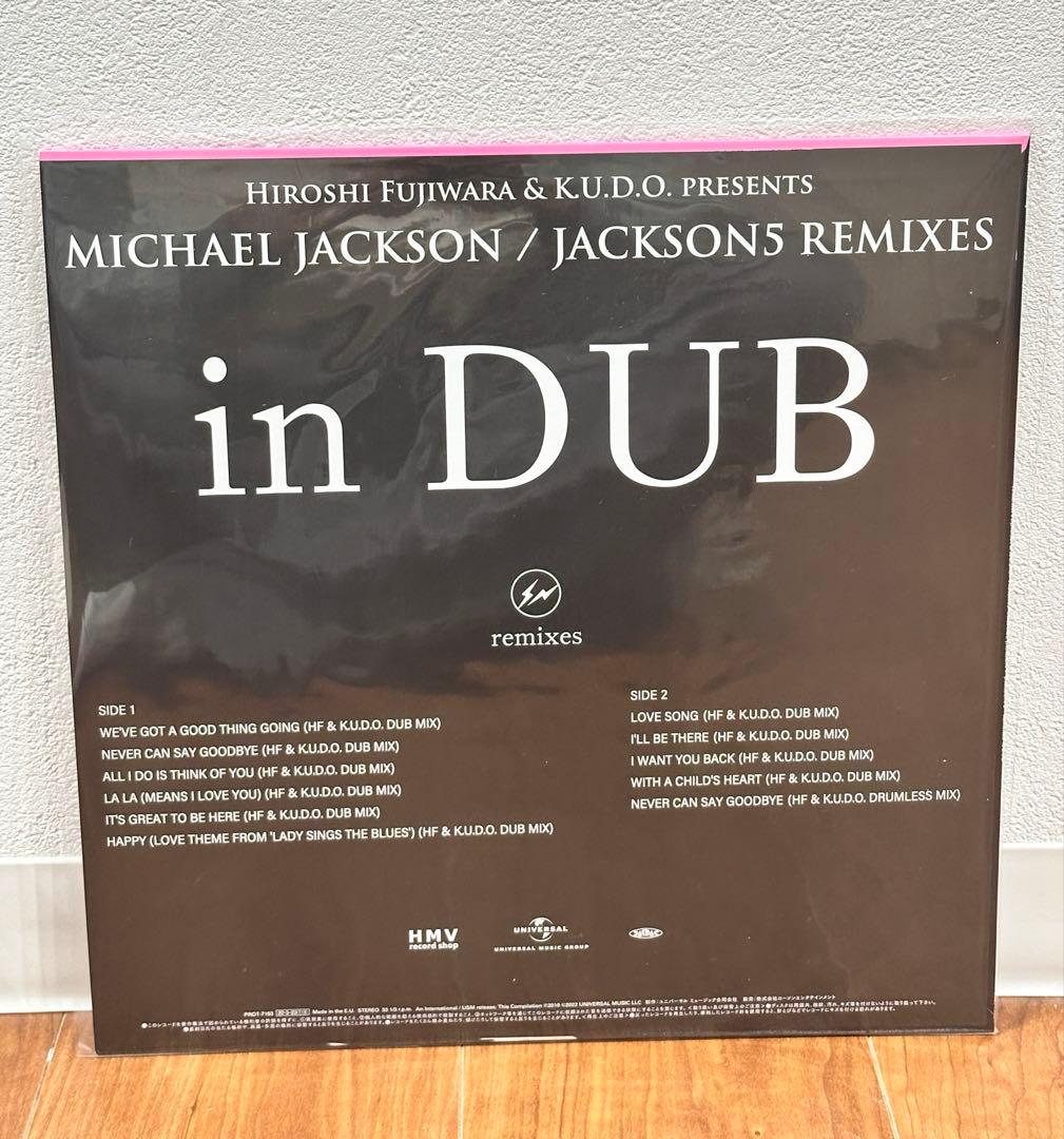 【美品】HF& K.U.D.O-Jackson 5 Remixes In Dub