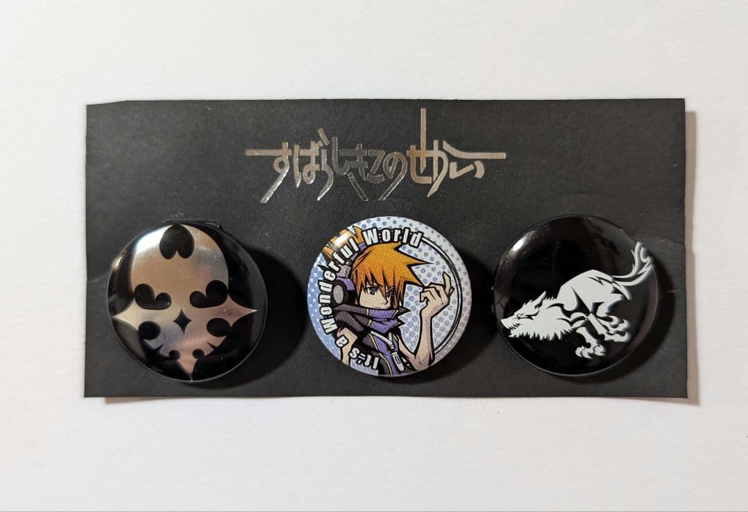 すばらしきこのせかい 東京ゲームショウ 缶バッジセット 非売品 2025年