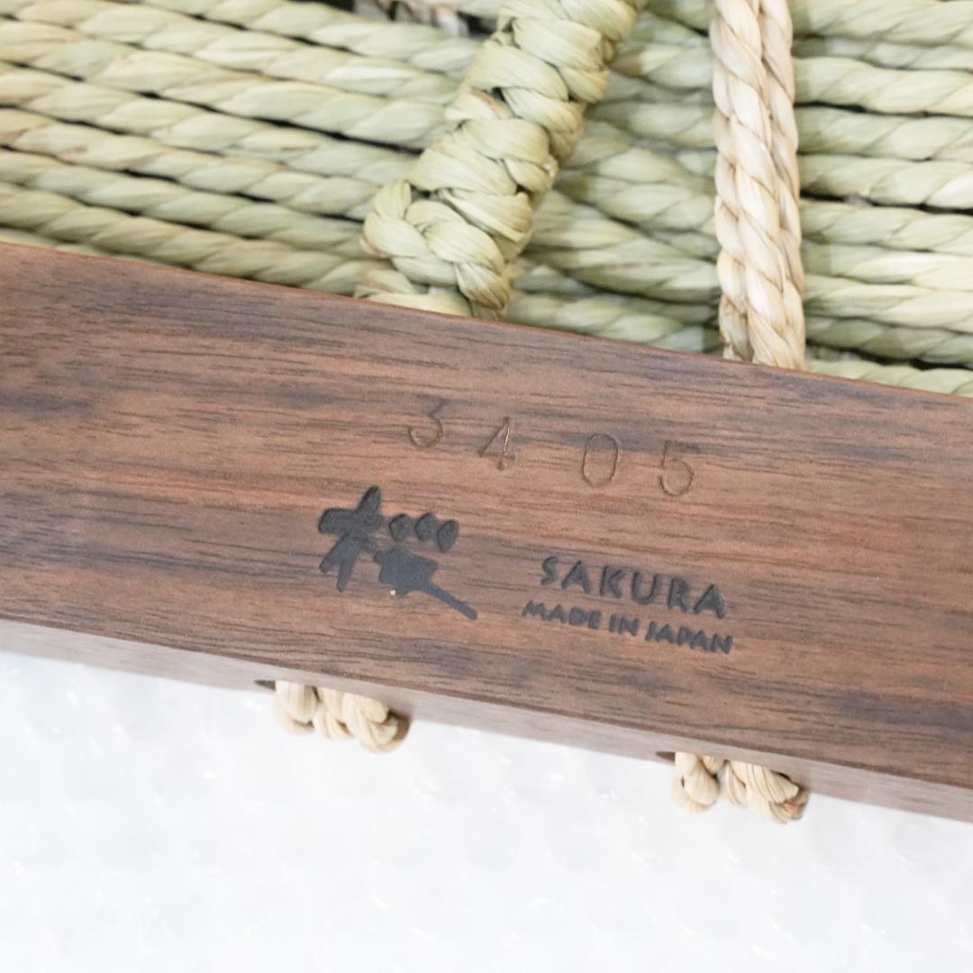 【新品未使用】ジョージ・ナカシマ グラスシートスツール 33cm