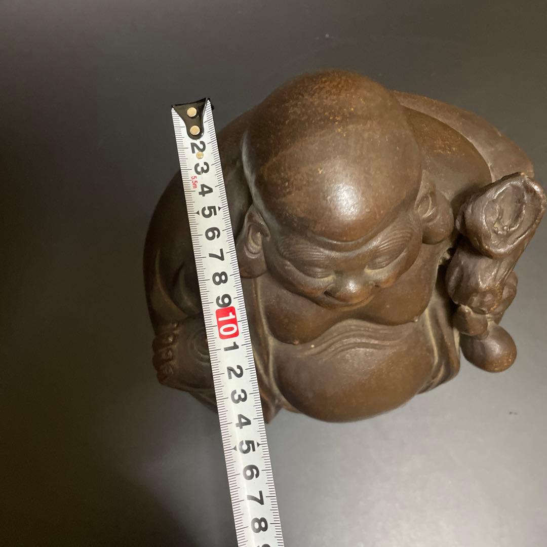 時代物 備前焼 特大 布袋様 友敬作 七福神 - メルカリ