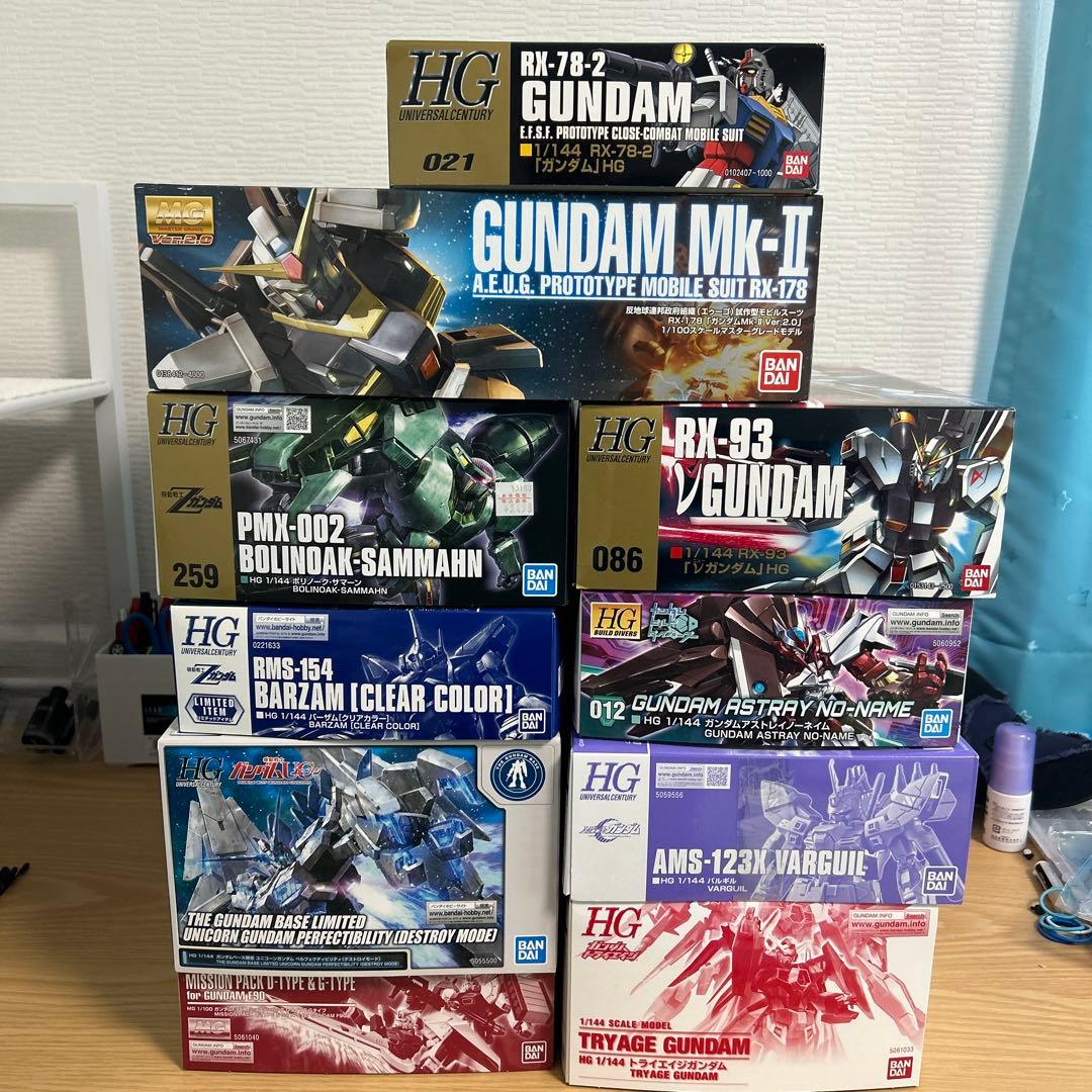 ガンプラ HGまとめ売り(未使用品)