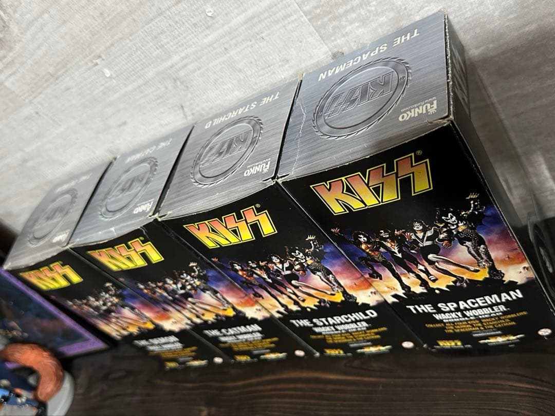 KISS ボビングヘッド 4体セット