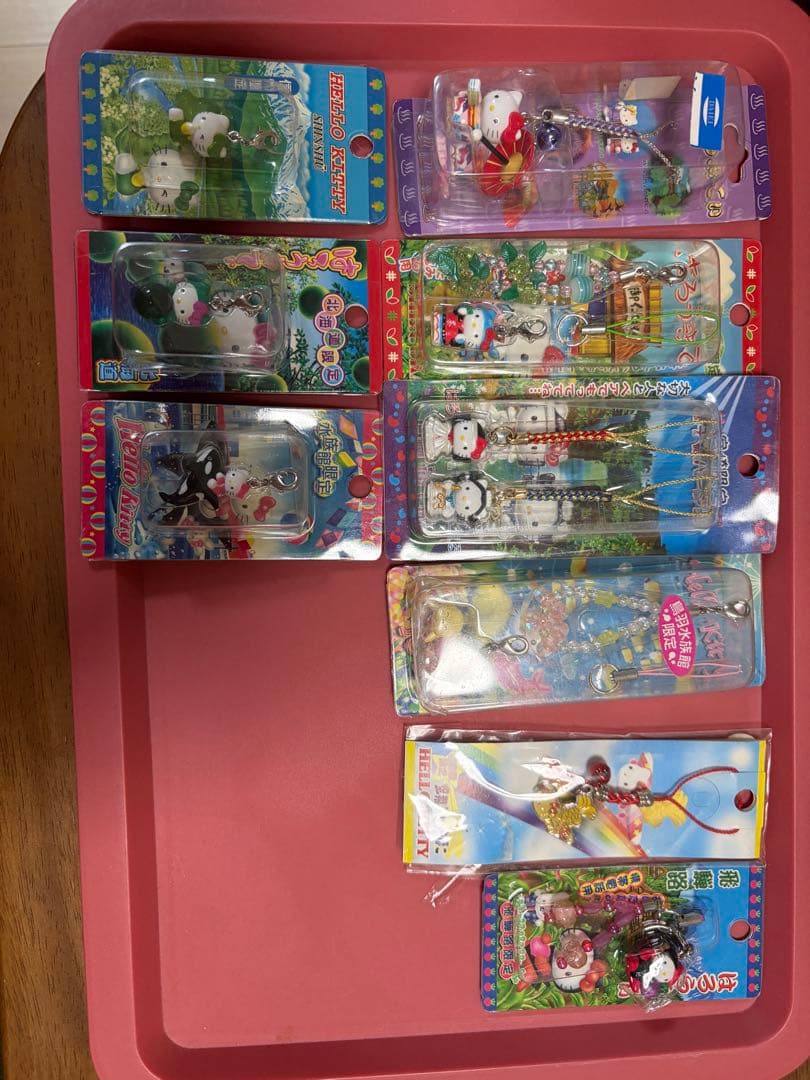 ご当地キティー　ボールペン　根付けストラップ　ストラップ