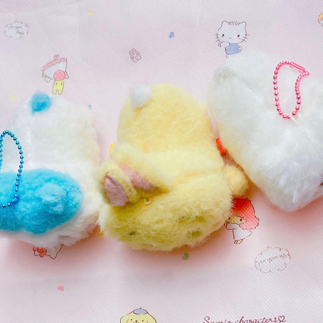 ちいかわ　初期　ほわほわマスコット　寝そべり　3点セット！