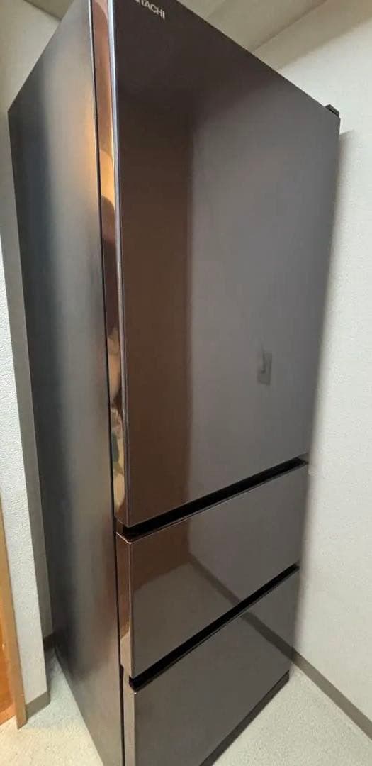 4月20日発送】日立 冷蔵庫 ブラック 375L 2021年製 中型 3人家族