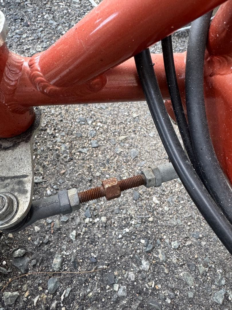 KENHYAKUN 電動アシスト三輪車 オレンジ