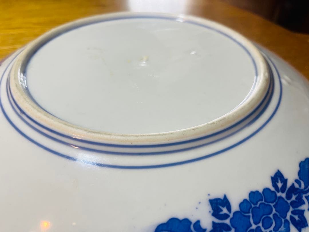 花鳥絵の大皿⭐︎古伊万里