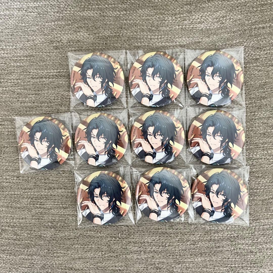 ハニヴ 缶バッジ イーノ+α ハニヴ Honey Vibes イーノ オトふゆ ハート