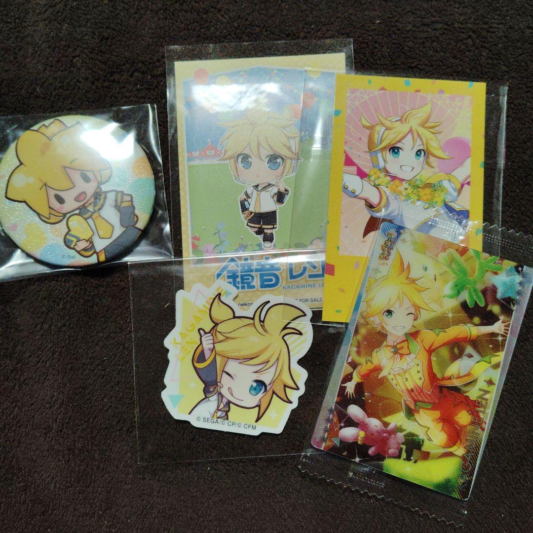 プロセカ 鏡音レン セット 缶バッジ カード よみうりランド - メルカリ