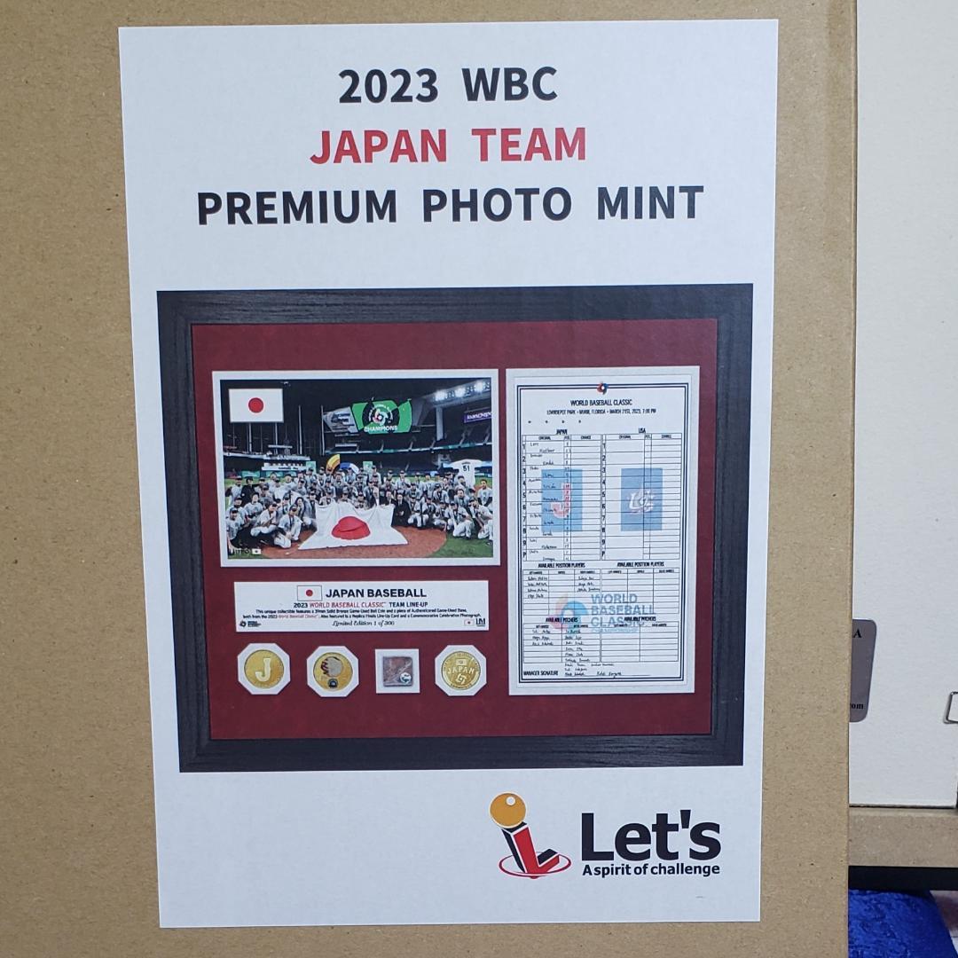限定300個】◇2023 WBC 日本代表プレミアムフォトミント 決勝戦