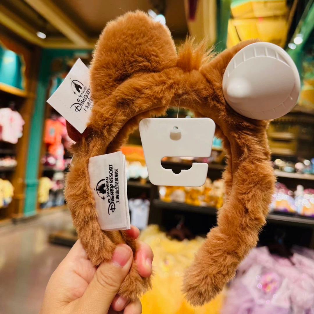 上海ディズニー　チップアンドデール　カチューシャセット