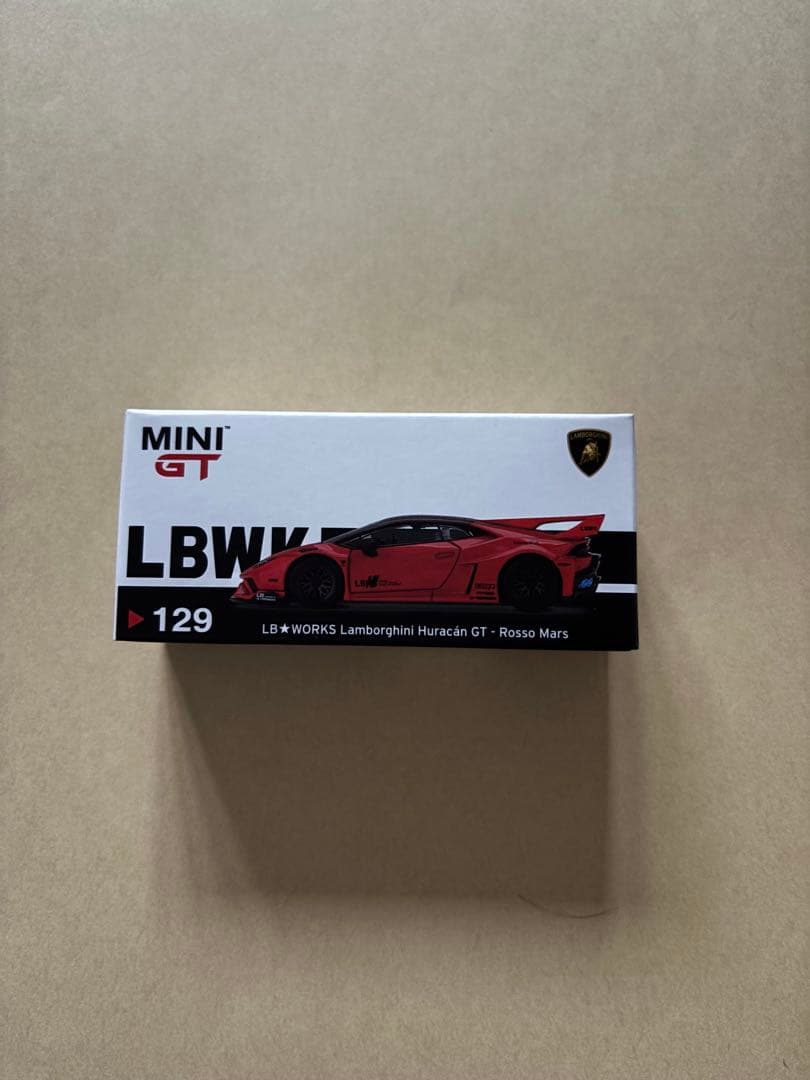 MINIGT ミニGT LBワークス ランボルギーニ ウラカンGT ロッソマーズ