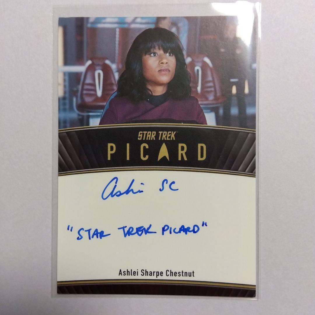 シドニー・ラ=フォージ 直筆サインカード スタートレック ピカード