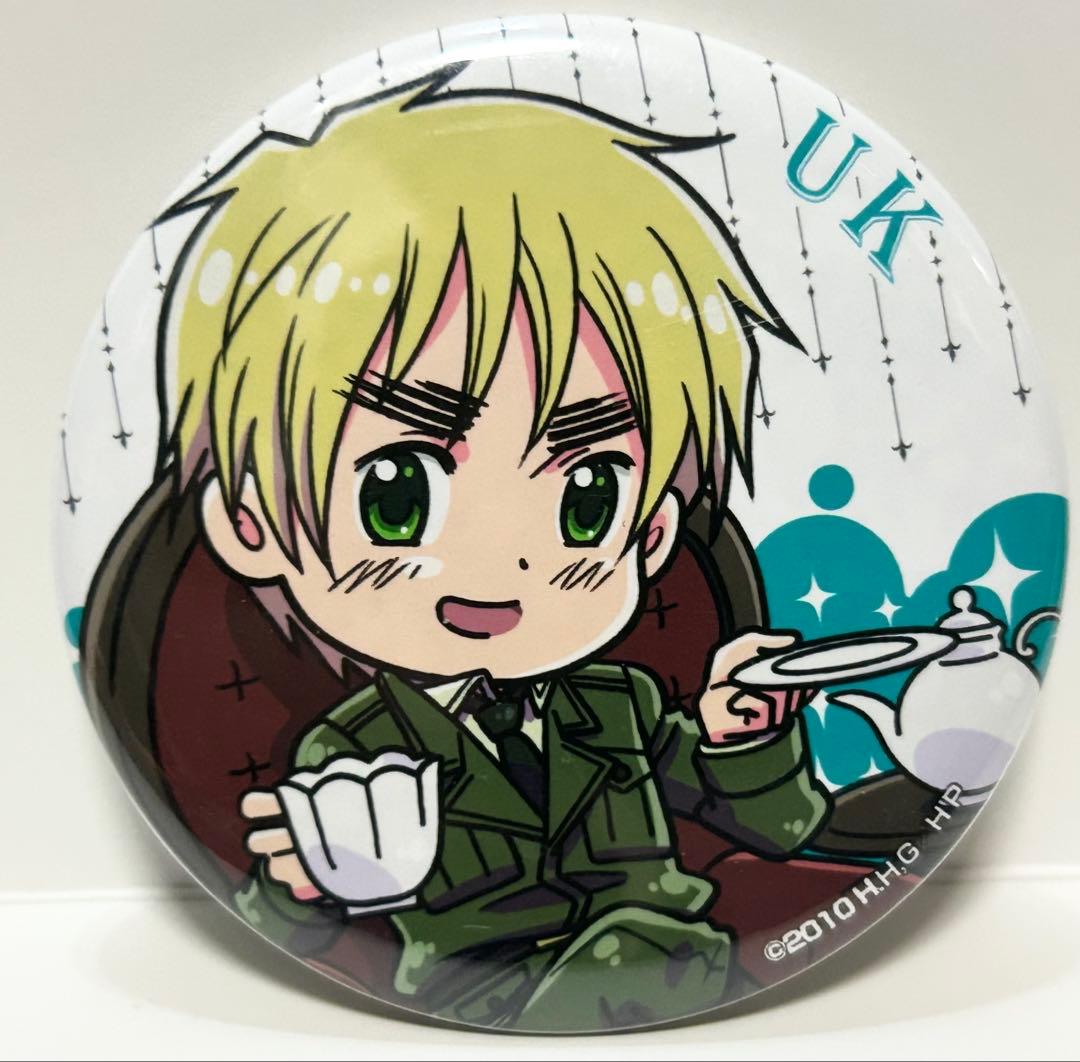 ヘタリア イギリス 缶バッジ ボブヘタ - メルカリ