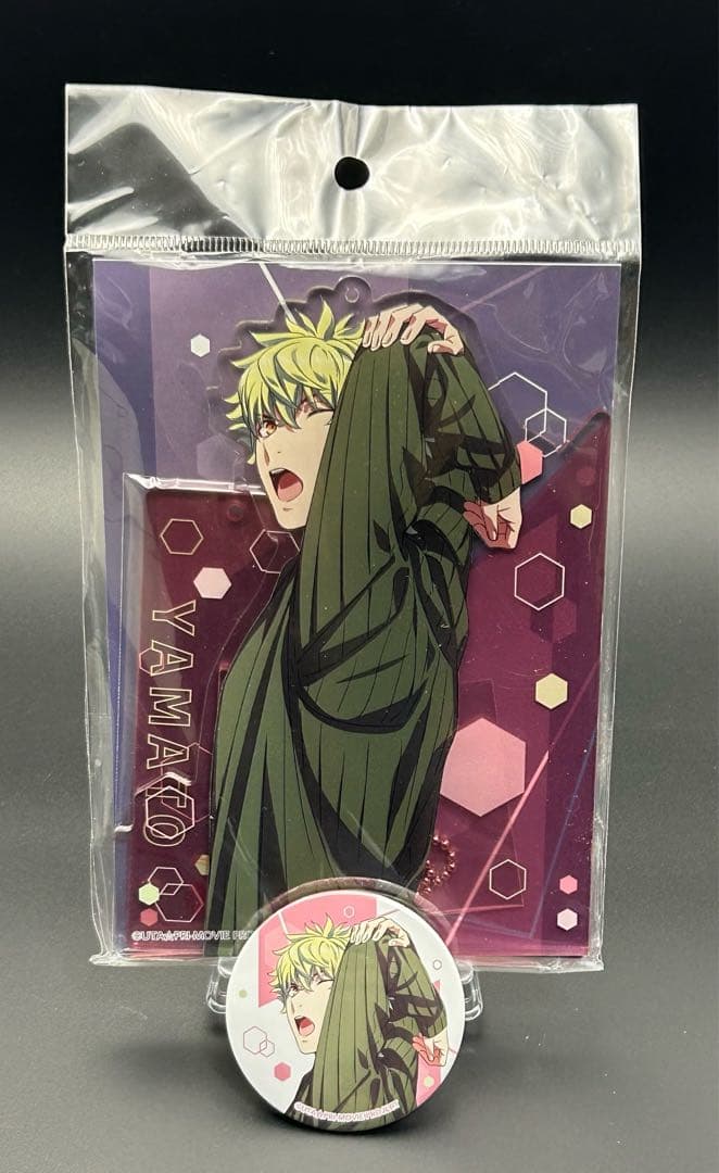 劇場版 うたの☆プリンスさまっ♪ 日向大和 アクリルキーホルダー+缶バッジ グッズ-バッチ】うたの☆プリンスさまっ♪ LIVE EMOTION バースデー