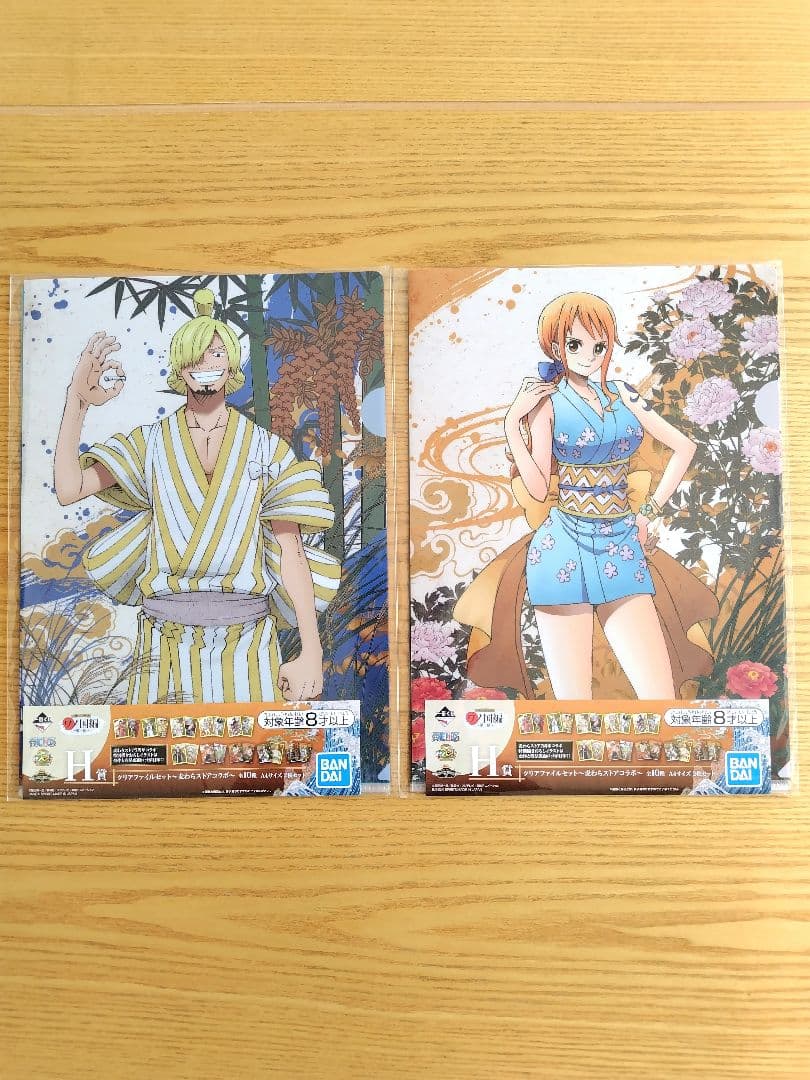 ワンピース 一番くじ ワノ国編 〜第一幕〜 H賞 クリアファイル