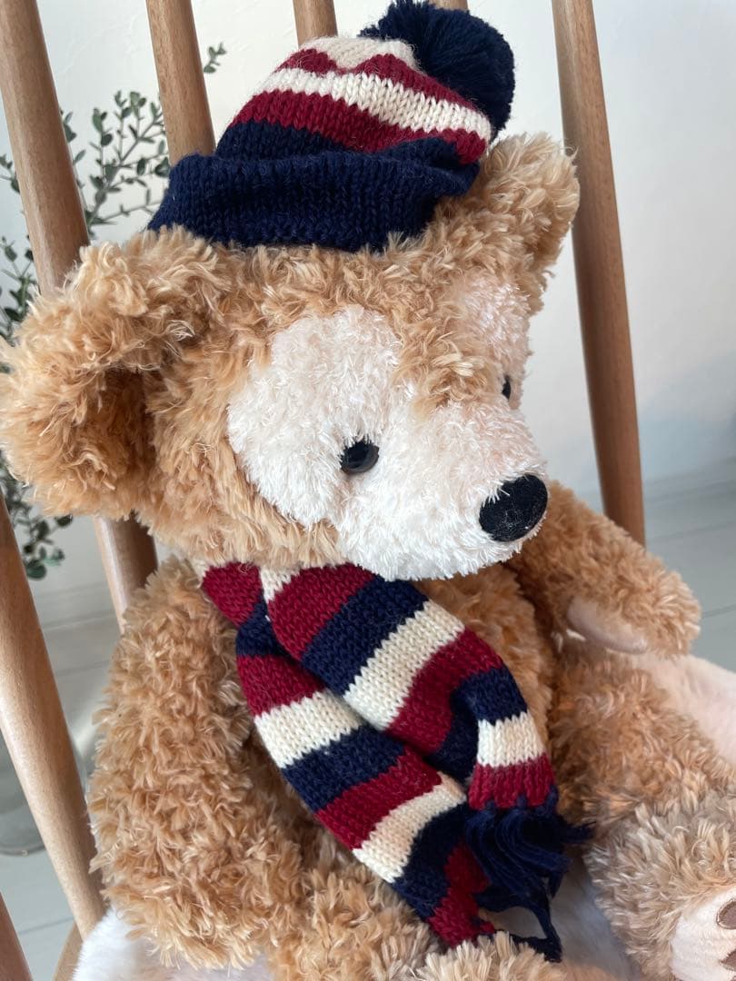 【美品・希少】ダッフィー　ぬいぐるみ　クリスマス