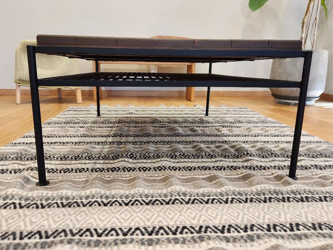 格安提供】東馬 KeLT ヴィンテージ 木製 ローテーブル リビング