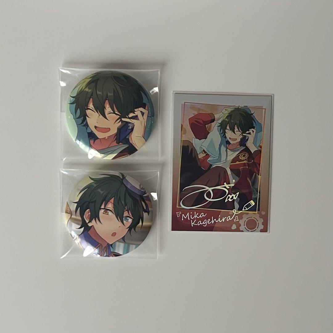 あんスタ 影片みか テーマスカウト 缶バッジ autumn summer - メルカリ