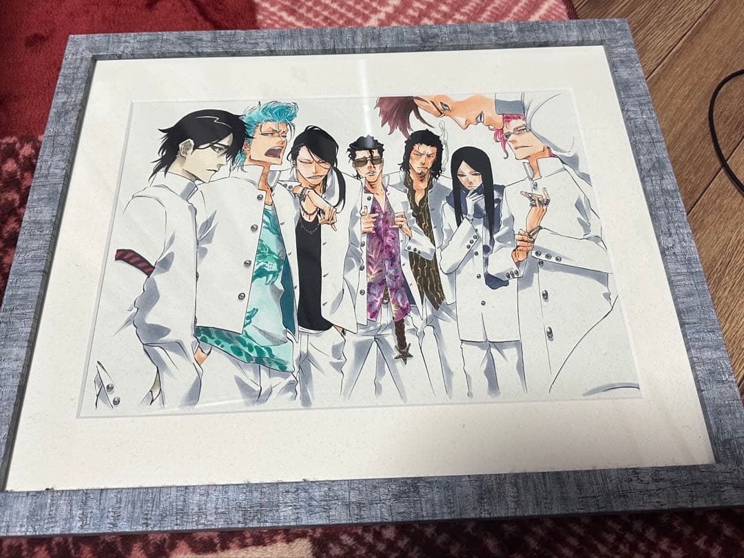 BLEACH 額装高精細複製原画 No．3 希少】ブリーチ BLEACH 複製原画