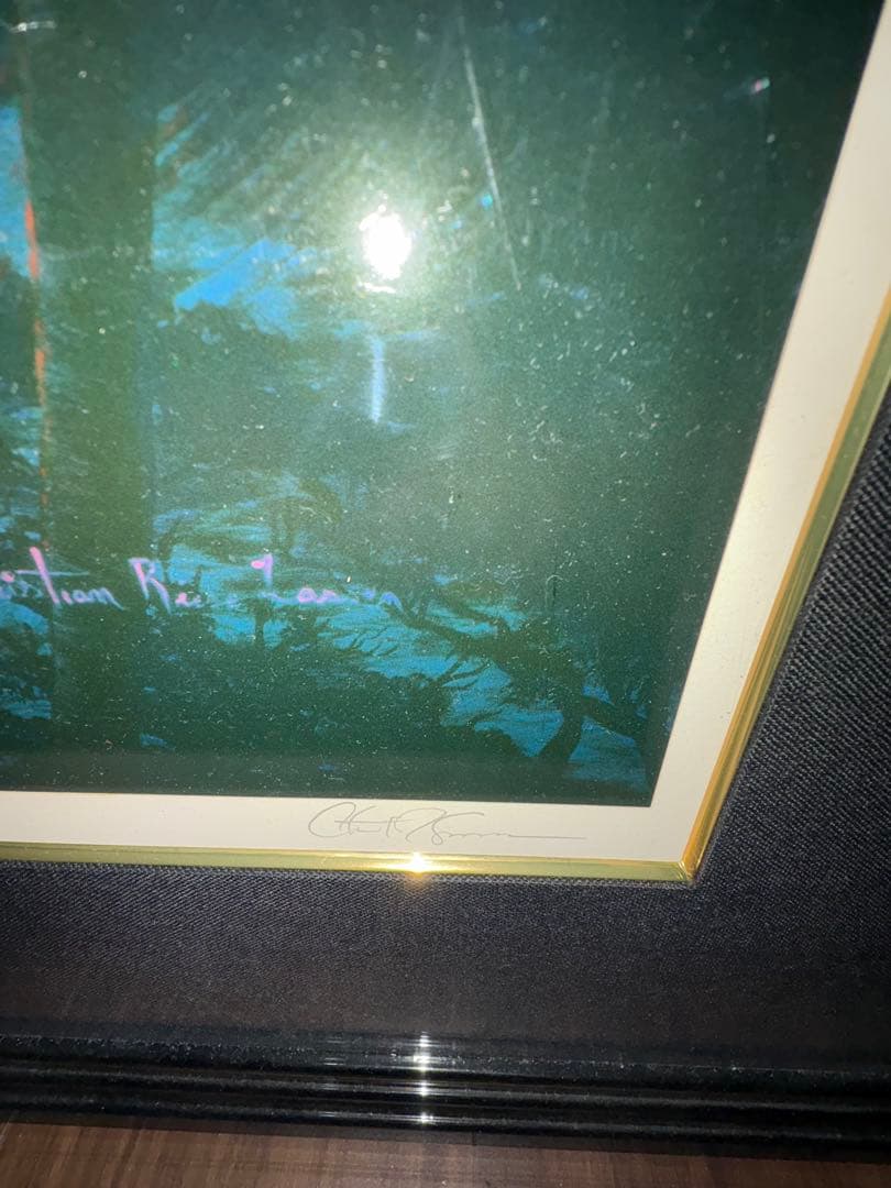 ラッセン インペリアルグロウ 額装