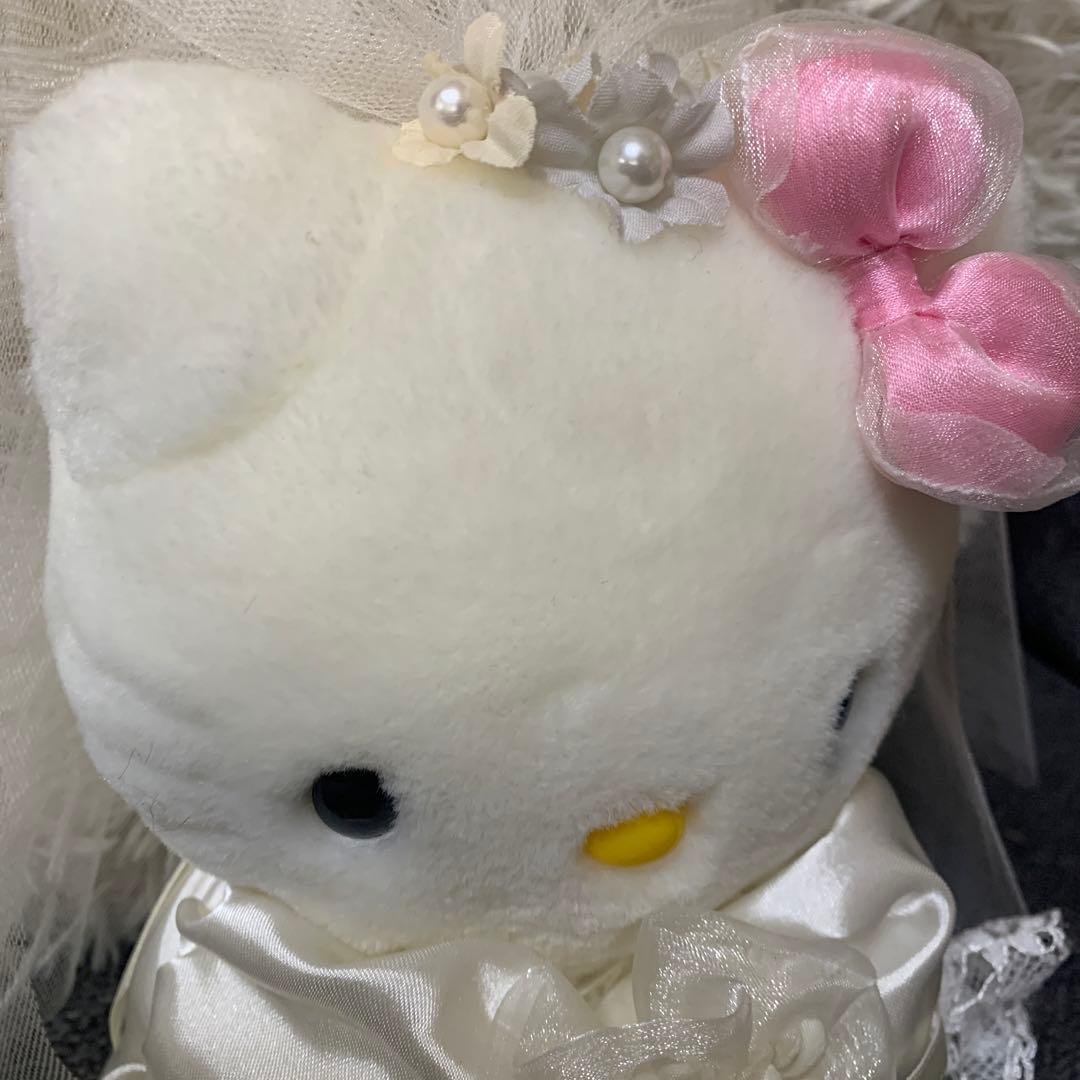 ウェディングハローキティ　ぬいぐるみ　サンリオ　1999年　希少