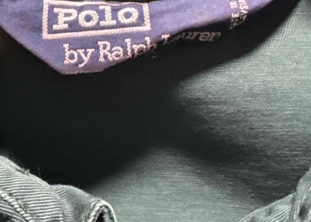 極上 80s 三角タグ ラルフローレン スウィングトップ 青ポニー 短丈 M