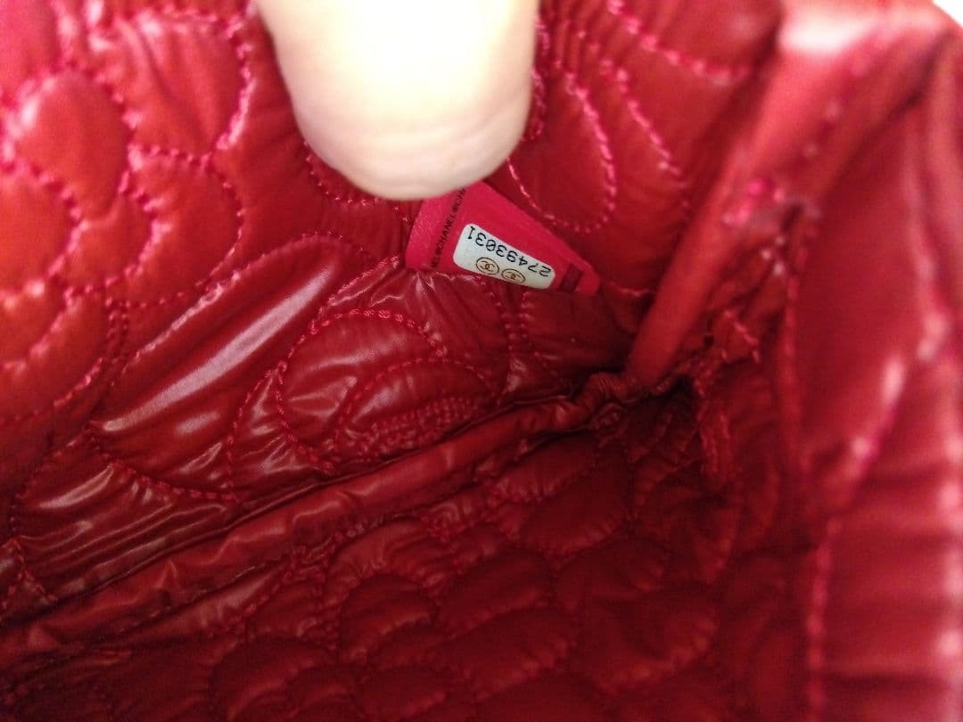 シャネル カメリア ミニポーチ