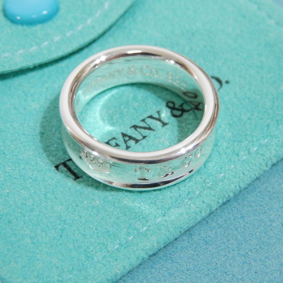 TIFFANY ティファニー　ナロー リング　13号　1837　シルバー　A15