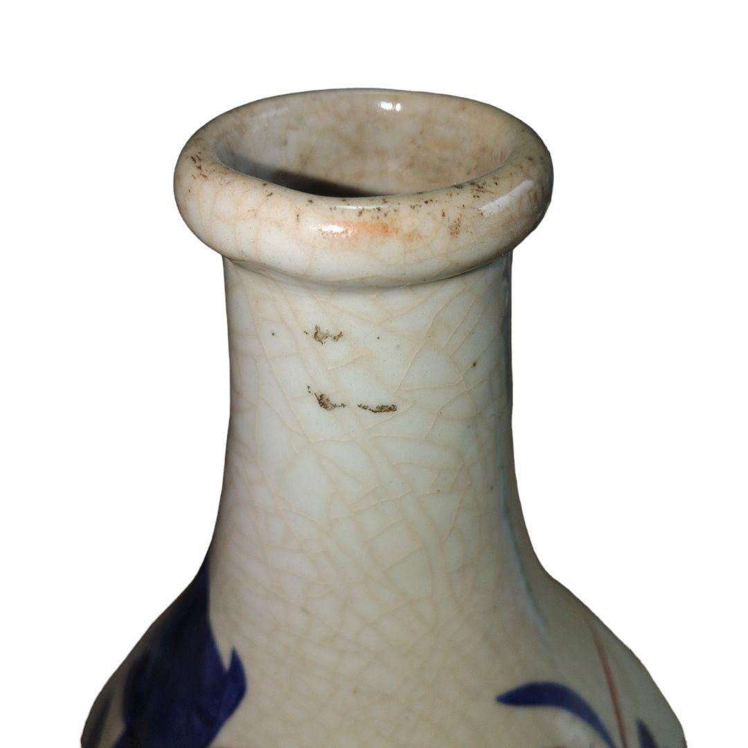 伊万里焼 草花文徳利 古美術