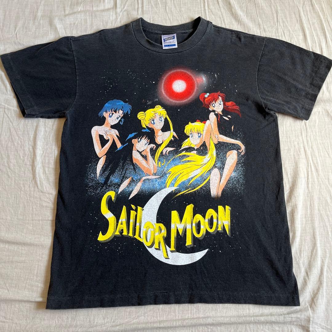 90s】ヴィンテージ セーラームーン アニメ tシャツ 両面 - メルカリ