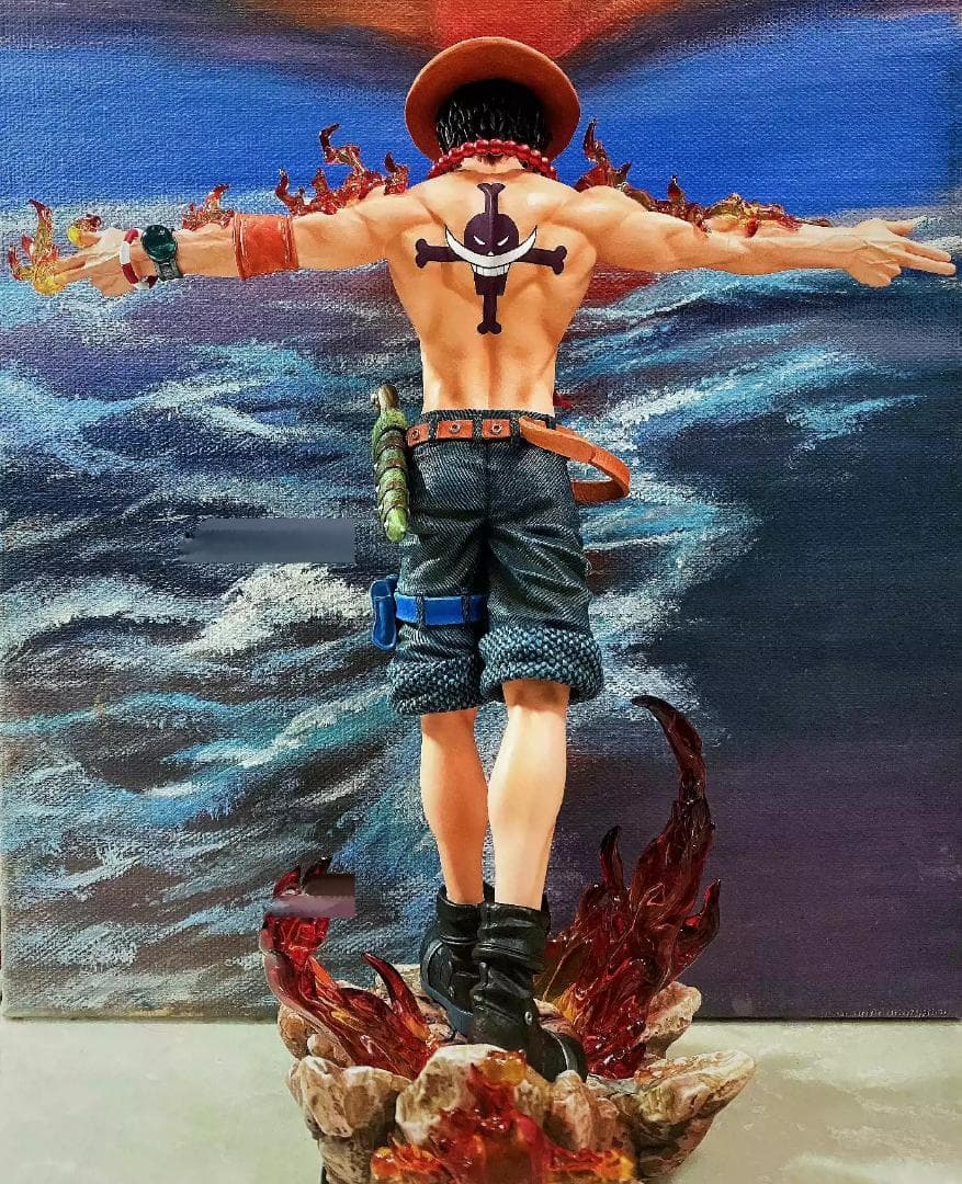 ワンピース ポートガス・D・エース フィギュア ガレージキット LX