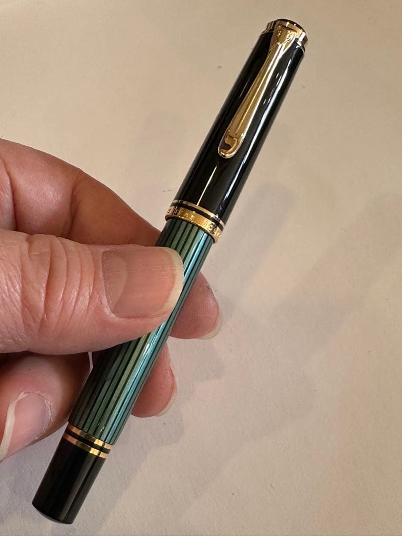 ペリカン 万年筆 14C 585 F ケース付き　PELIKAN