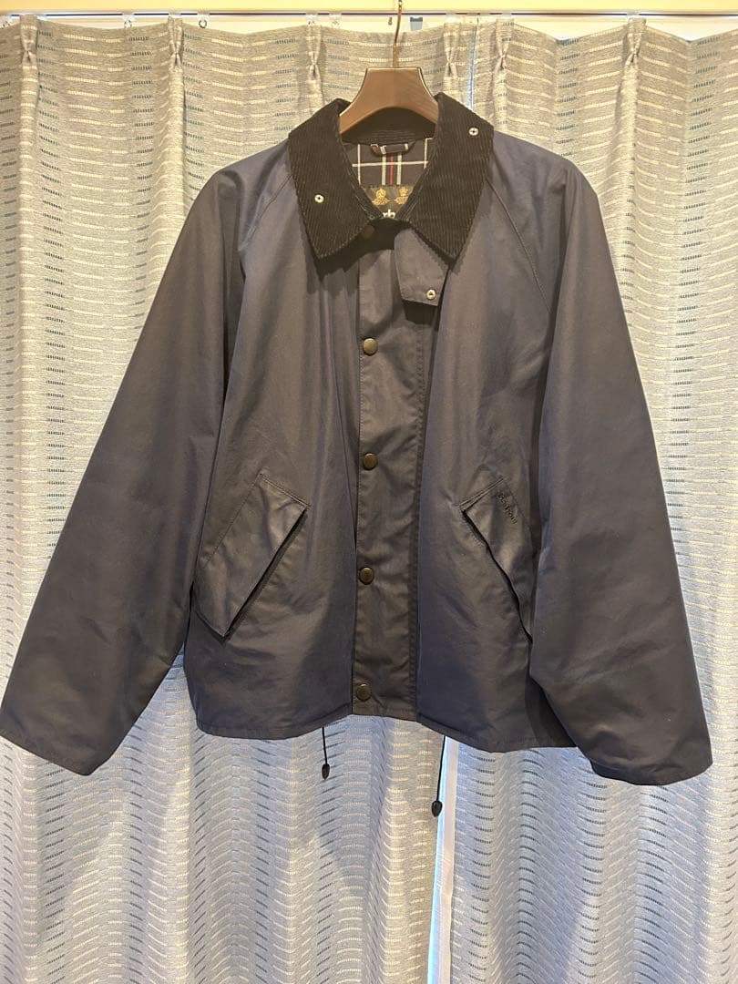Barbour x Beauty&Youth トランスポート ネイビー 40